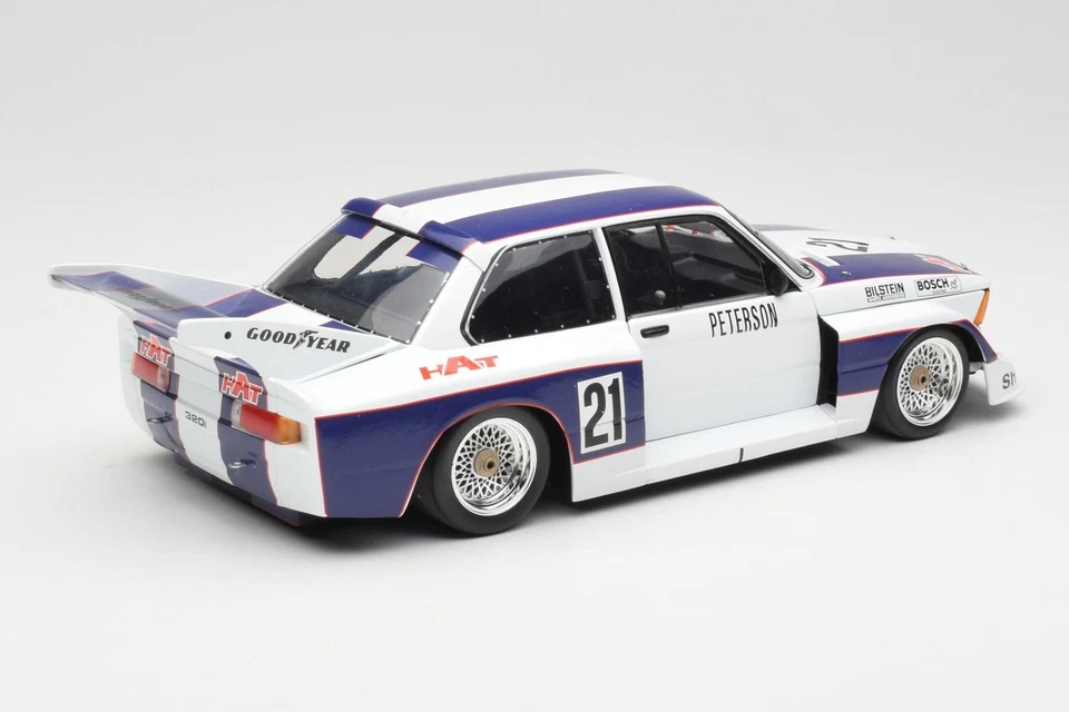 100772121-O BMW 320i E21 Hat n21 R.Peterson DRM 1977 No Outside Box Minichamps 1 - Image 3 of 4