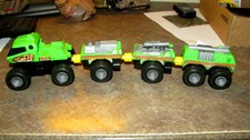 Vintage 15" Plastic Diecast Hong Kong Military Missile Transport Snake GI Joe