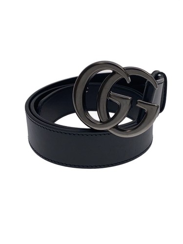 GUCCI Belt/Leather/BLK/Men's/414516//