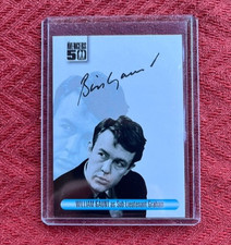 The Avengers Strictly Ink Auto Card William Gaunt AVWG