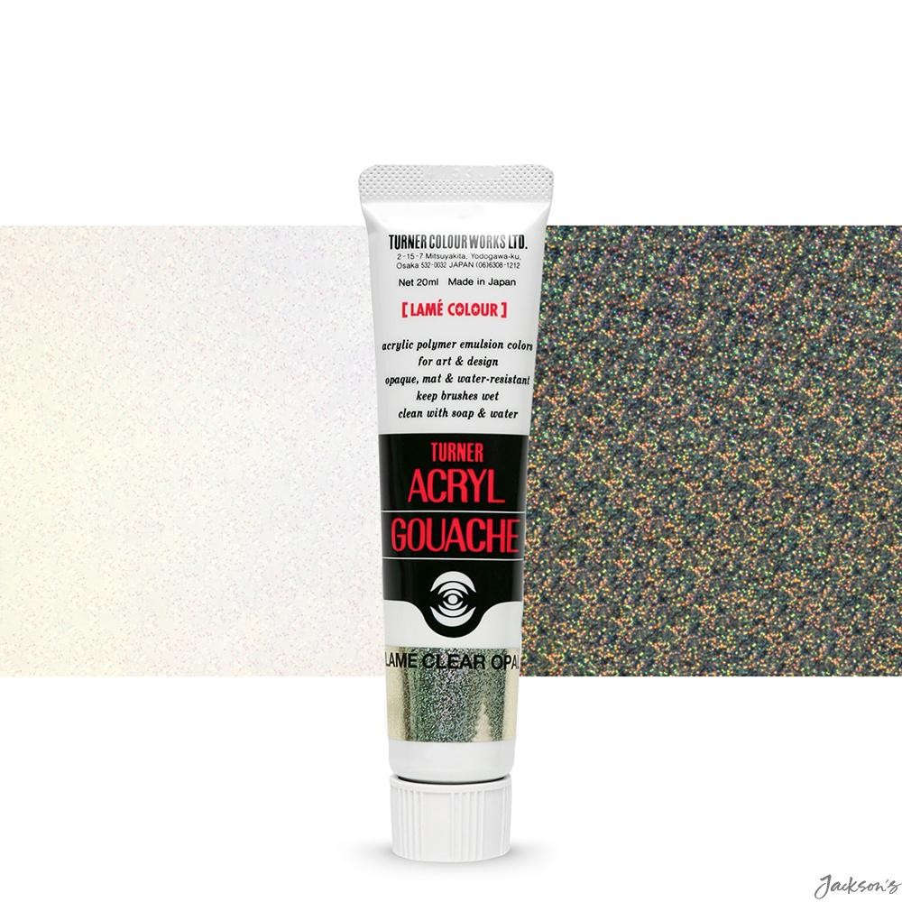 Turner Acryl Gouache Paint Acrylic 20ml Lame Clear Opal 221 Art Use