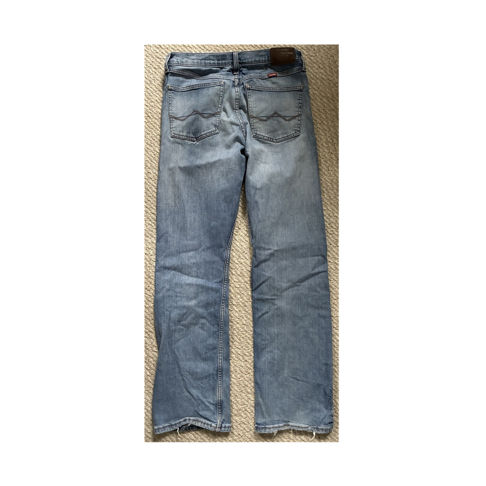 's Bootcut Light Blue Distressed Denim Jeans