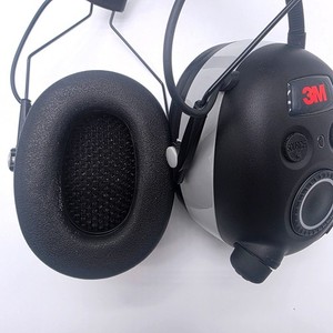 3M WorkTunes AM/FM + Bluetooth Hearing Protector Headphones Black Gray WTW90542