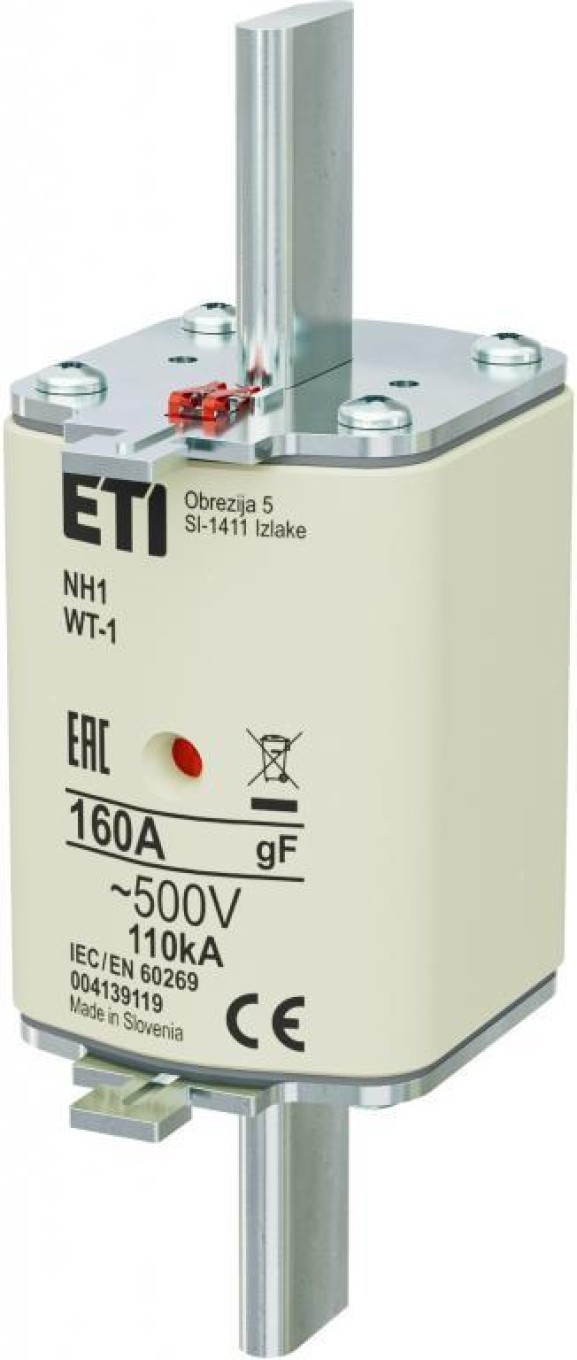 Fuse Block NH1 160A gF 500V 004139119 WT-NH
