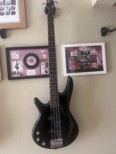 Ibanez Soundgear Bass Guitar (left Handed) Black