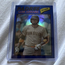 Topps Luis Arraez Padres #293 Parallel Serial Numbered 02/150