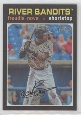 2020 Topps Heritage Minor League Edition Flip Stock Freudis Nova #151 0x1j