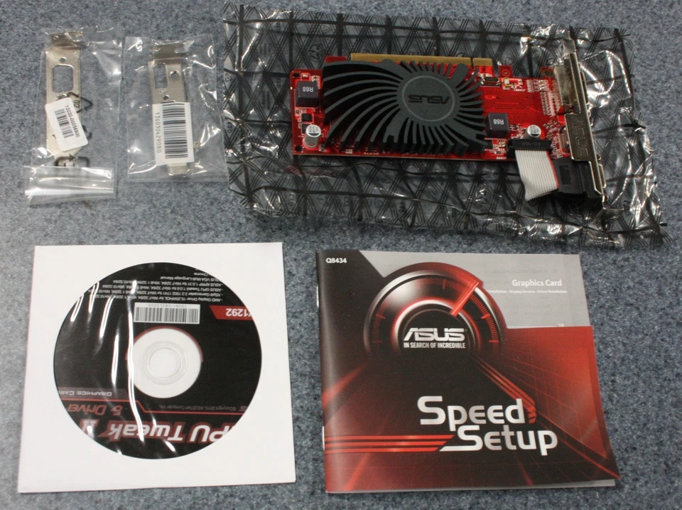 10x ASUS HD 5450 SILENT EAH5450SILENT/DI/512MD3/MG(LP) 512MB DDR3 IN BOX - Image 2 of 4