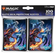 Ultra PRO Final Fantasy Bahamut Ifrit 100ct Deck Protector Sleeves MTG