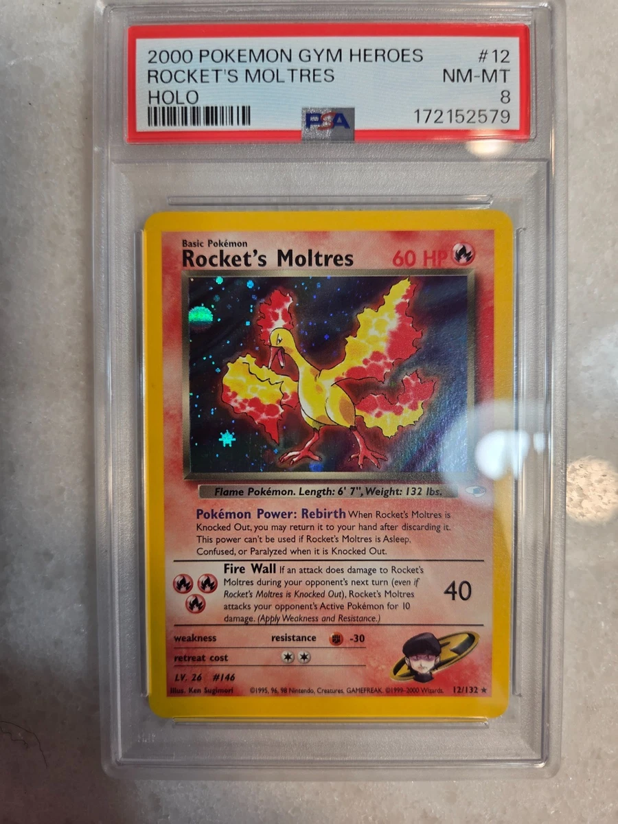 Rocket's Moltres 012/132 Gym Heroes for sale | eBay
