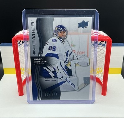 2023-24 Upper Deck Premier - Andrei Vasilevskiy #14 /299 - Tampa Bay Lightning