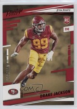 2022 Panini Prestige Rookies Xtra Points Premium Red /449 Drake Jackson #359 0q3