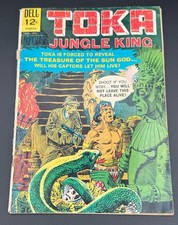 1965 Dell Comics Toka Jungle King #5 Aug-Oct Reveal The Treasure Of The Sun God