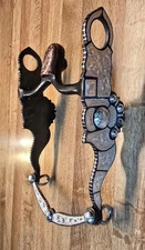 Western Sterling Silver Mona Lisa Show Bit #B-1049 MP-40