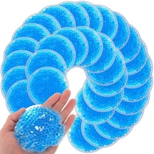 New 30 Pieces Boo Ice Pack Reusable Cold Packs Round Small for Bump Wisdom Teeth