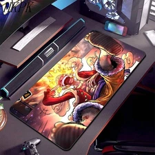 One Piece Keyboard Desk Mat Large Mouse Mat Locked Edge 60cm x 30cm