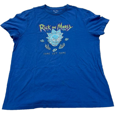 Rick And Morty Graphic T Shirt Primark Size 2XL