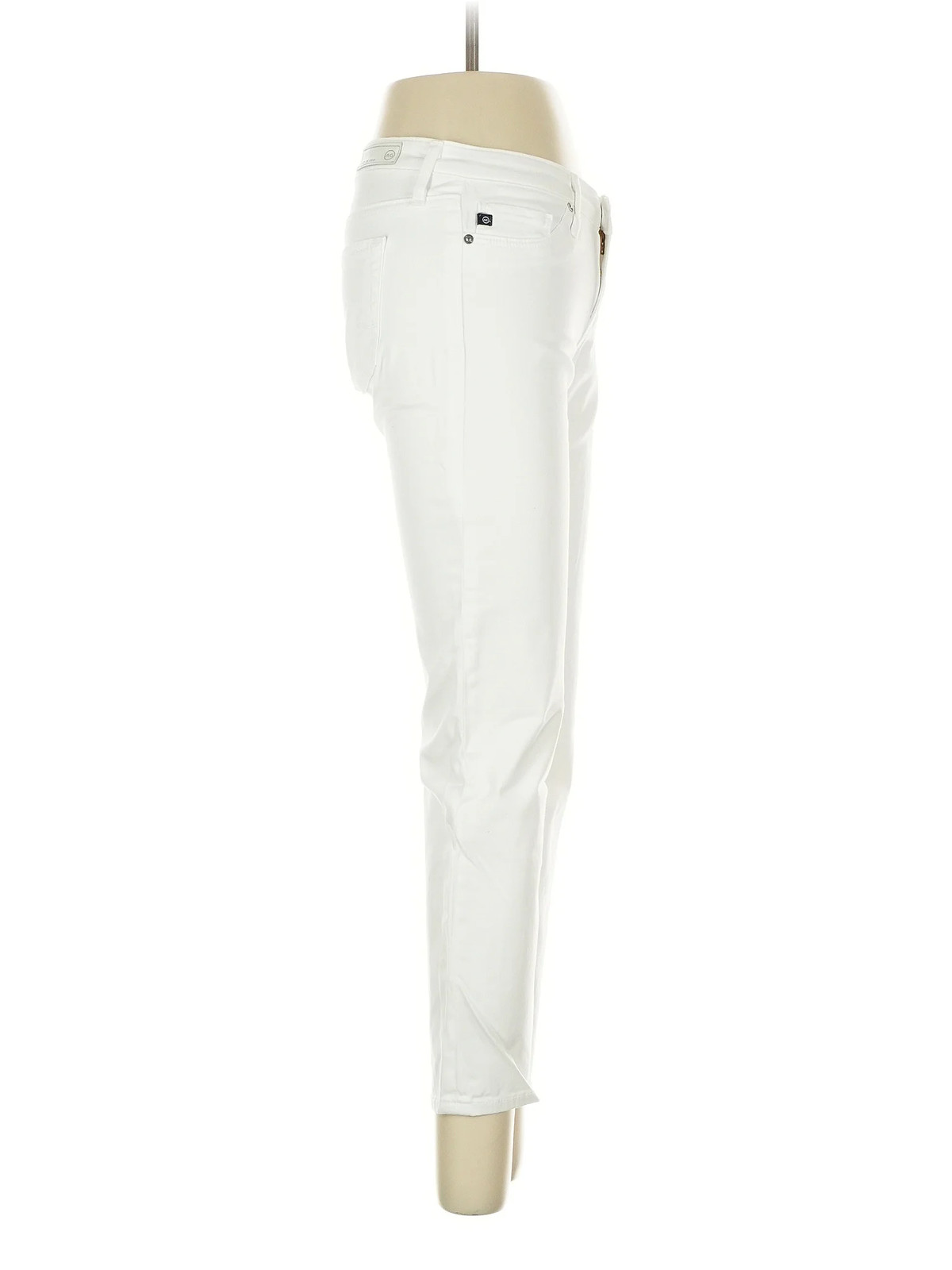 Adriano Goldschmied Women White Jeans 25W thumbnail 3