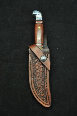 Custom Handmade Sheath for Western W39-L39-SH39 model Skinner (Sheath Only)