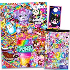 Lisa Frank Coloring and Activity Book Set 2 Books 