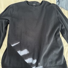 J.Crew Midweight Cashmere Crewneck Sweater in Navy, Size Large