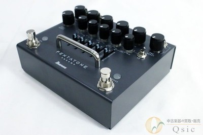 Ibanez PENTATONE PREAMP PTPRE 5-Band Parametric EQ Preamp Pedal Used