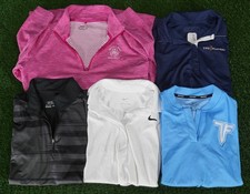 (5) Women s Golf Clothing Lot Medium Nike Dri...