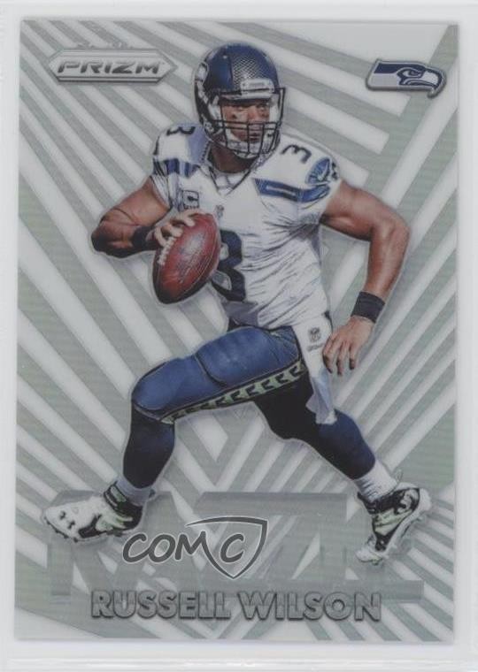 2016 Panini Prizm Razzle Silver Prizm Russell Wilson #4 2r7