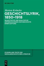 Geschichtslyrik, 1850-1918 | Merten Kröncke ...