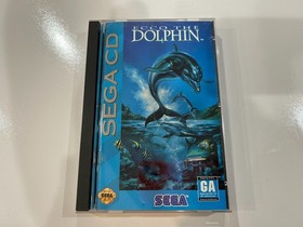 Ecco the Dolphin (Sega CD, 1993) CIB Complete w Manual + Reg Card + Foam LN MINT