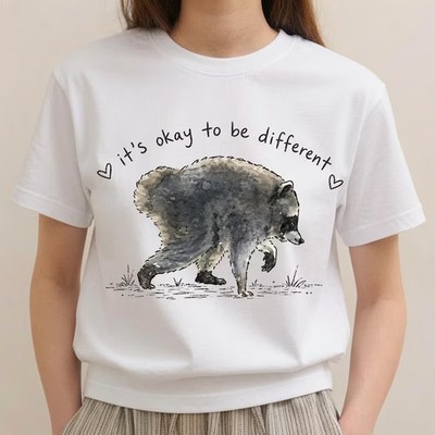 Its Okay To Be Different Unique Inspirational Comfort Tee
