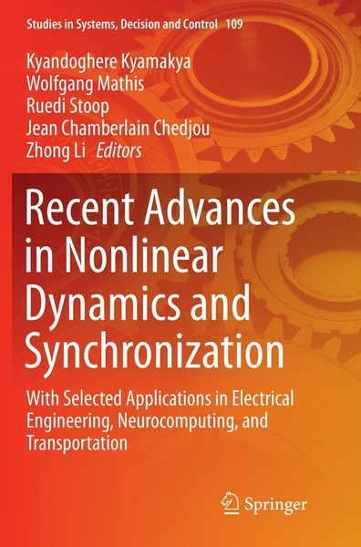 Recent Advances In Nonlinear Dynamics And Synchronization Wolfgang Mathis-image