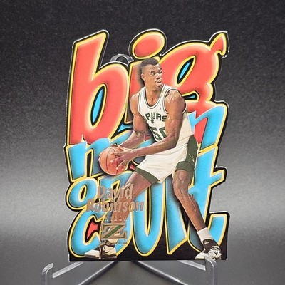 1996-97 SkyBox Z-Force David Robinson Spurs Big Man on Court SSP #10 11144