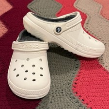 Crocs Baya Lined Clog White Size M5/W7