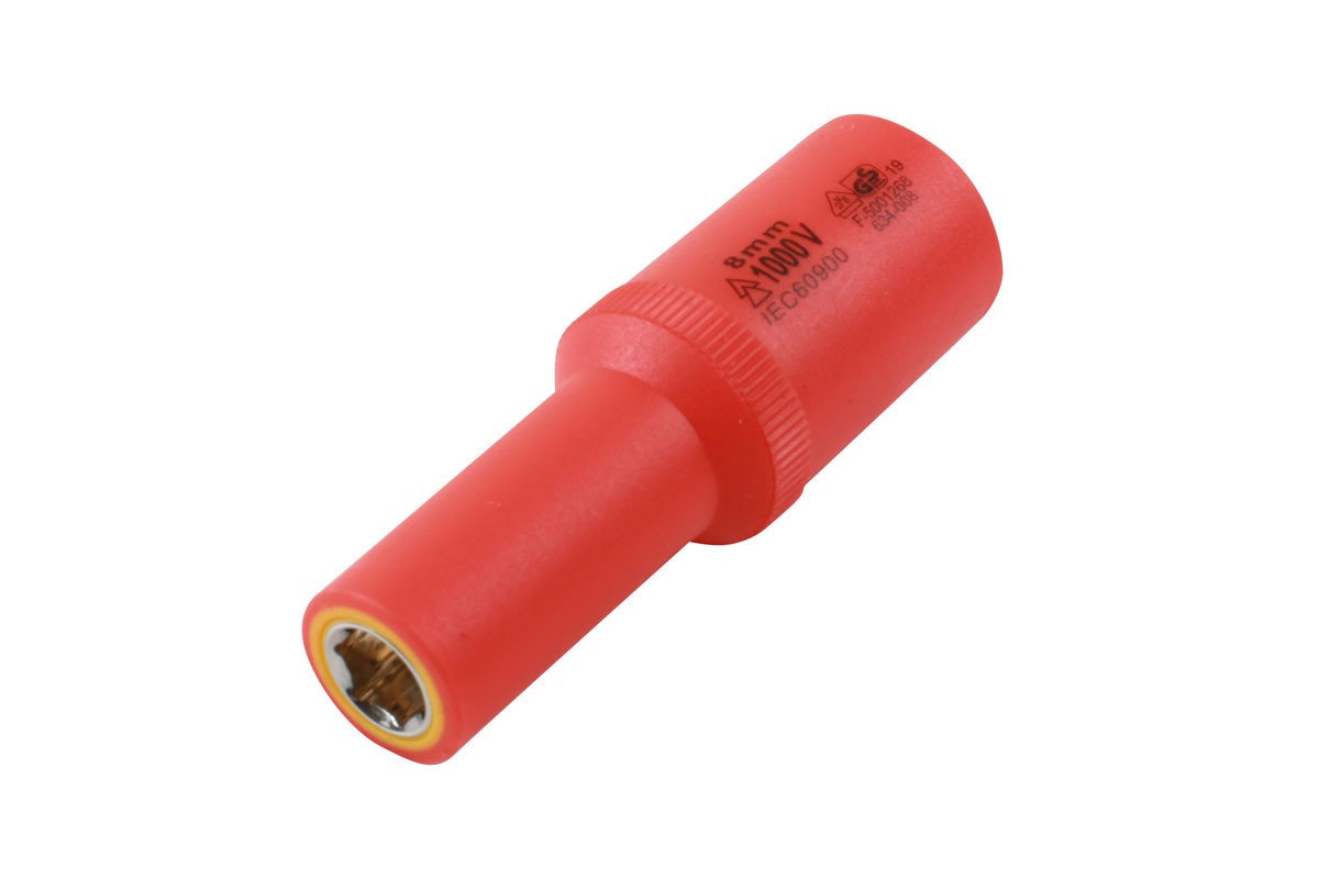 Laser 7562 Insulated Deep Magnetic Socket 8mm