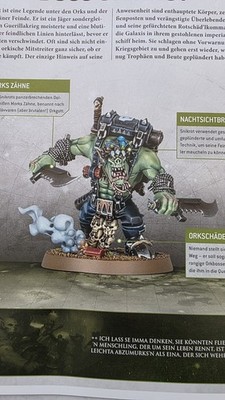 Warhammer 40k Boss Snikrot Orks Miniatur Tabletop NEU im Rahmen 