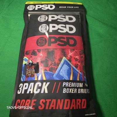 PSD 7'' Inseam Core Standard Premium Boxer Briefs, Medium