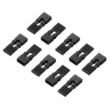 Jumper Cap 2.54mm Pitch Pin Header Connector Long Type Jumper Plug, Black 10pcs