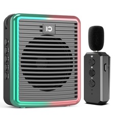 30W Wireless Voice Amplifier with Lavalier Microphone, Bluetooth Voice Amplif...