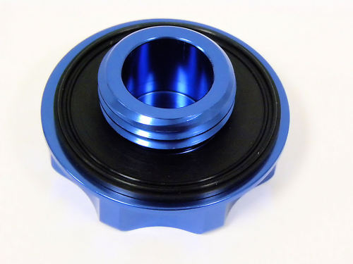 HONDA ACURA MOBIL 1 BLUE BILLET ENGINE OIL CAP NEW