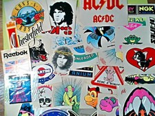 LOTTO 35 ADESIVI VINTAGE VARI