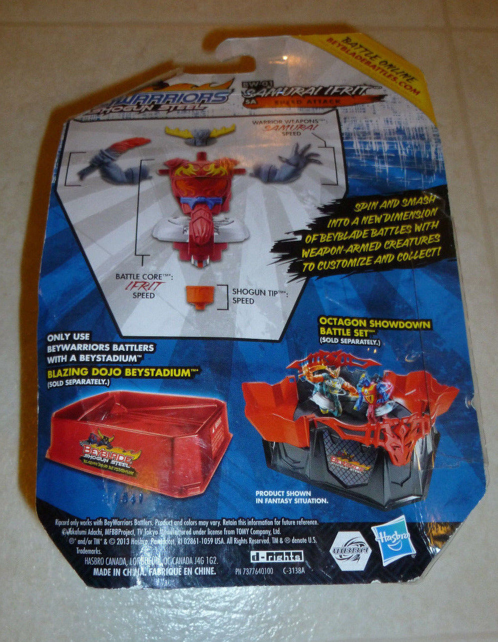 Beyblade Beywarriors Berserker Byakko Hasbro - Compre Agora