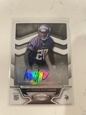 2016 Certified Potential Signatures #d /99 Mackensie Alexander Rookie Auto RC