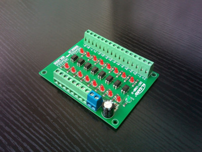 8-channel Photoelectric Isolation Module PLC Signal Conversion Board PNP Output