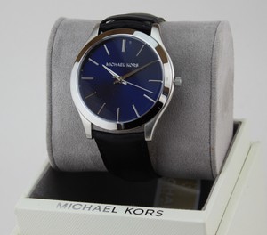 mk blue watch