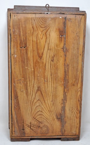 Antique Wooden Bathroom Kitchen Wall Shelf Cabinet Original Old Hand Crafted - Picture 5 of 9