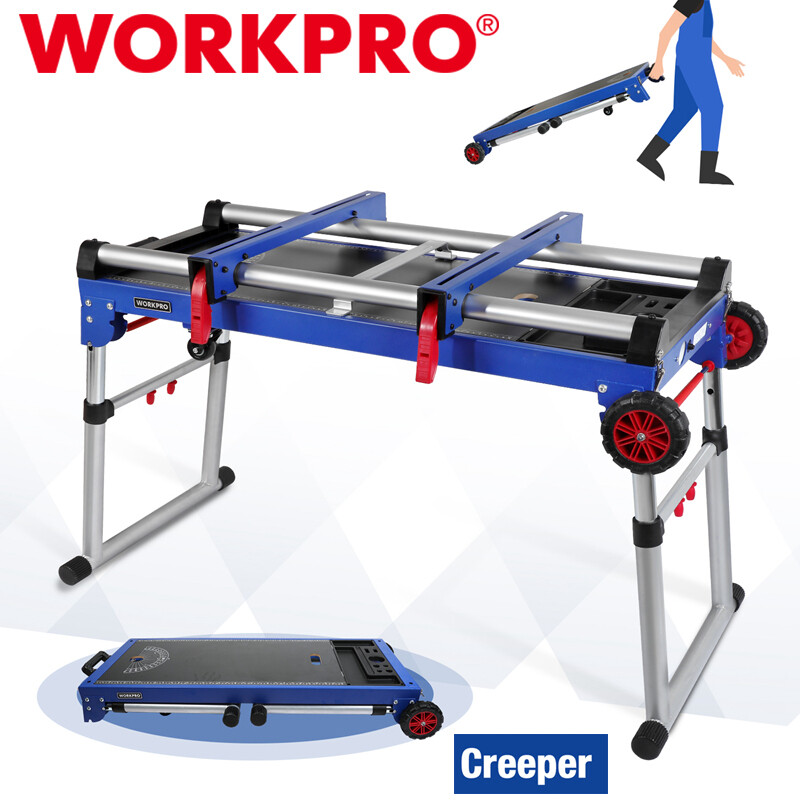 WORKPRO 5-in-1 Workbench Miter Saw Stand Quick Folding Work Table