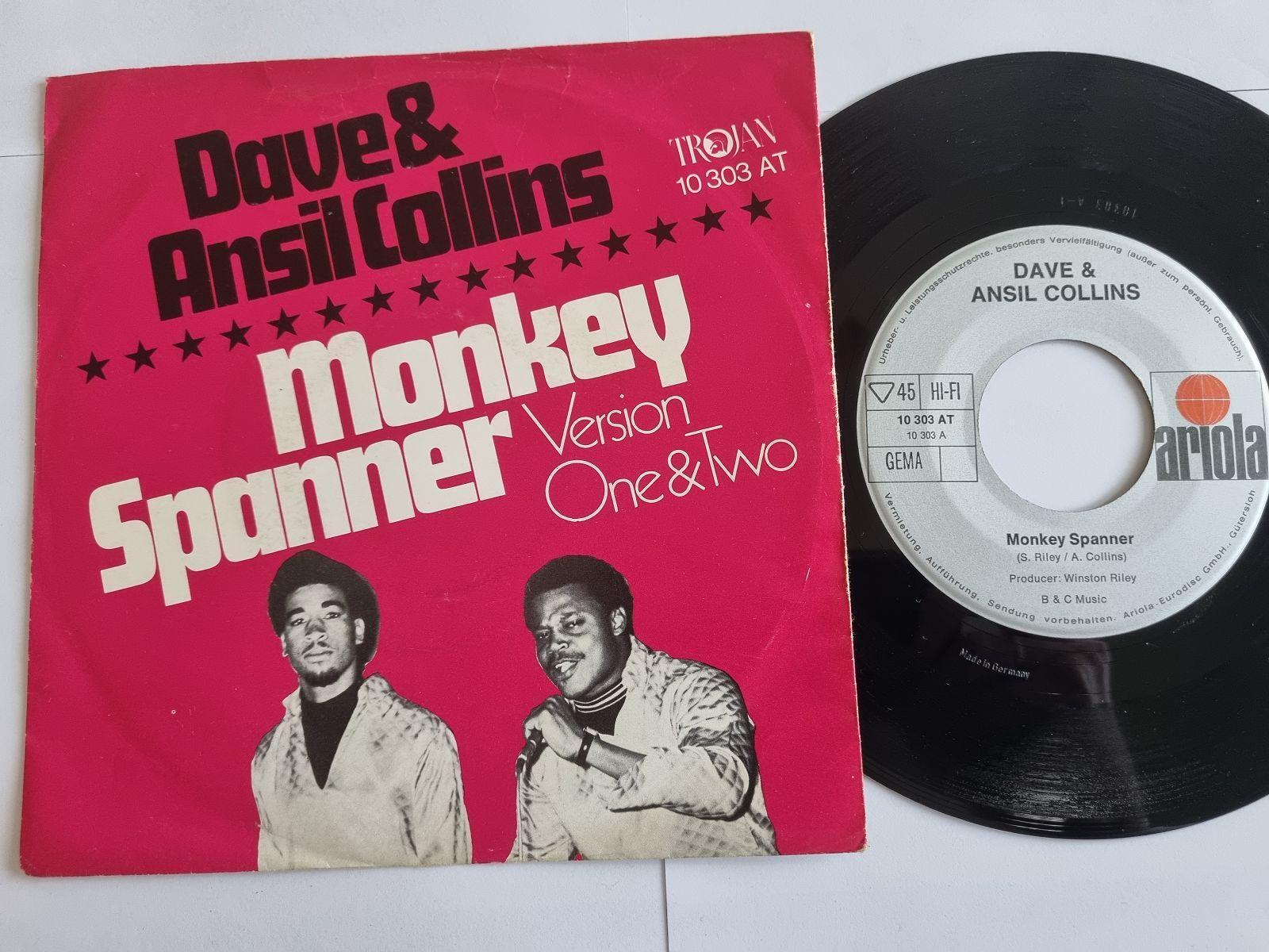 7"" Single Dave & Ansil Collins - Monkey spanner Vinyl Germany