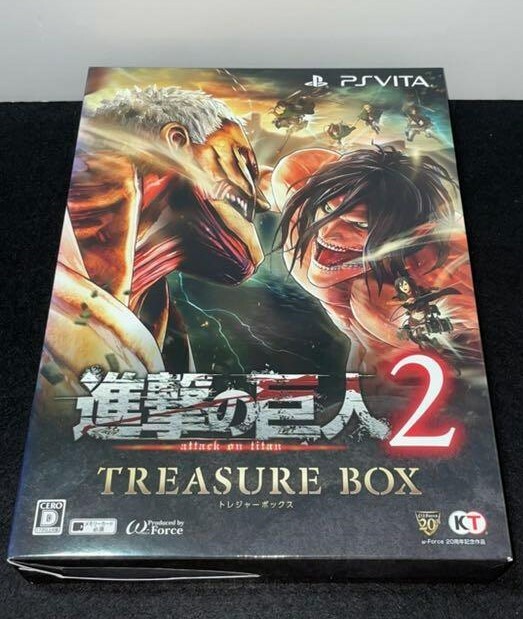 進撃の巨人 TREASURE BOX （PS Vita） Attack on Titan 2 Treasure Box PS VITA PlayStation soft Japanese