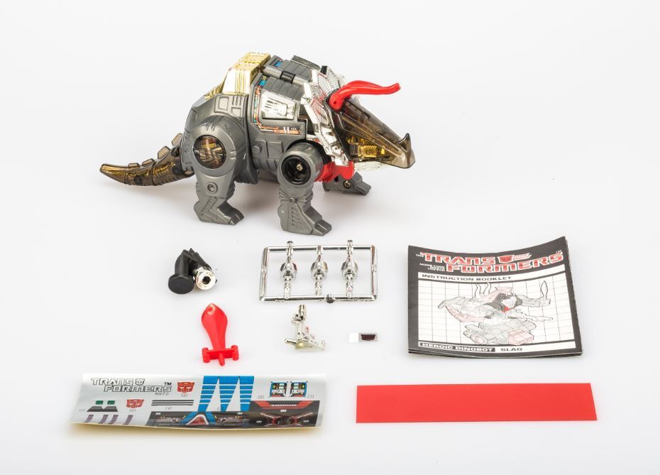New Transformers G1 Dinobots Grimlock Swoop Slag Sludge Snarl Box